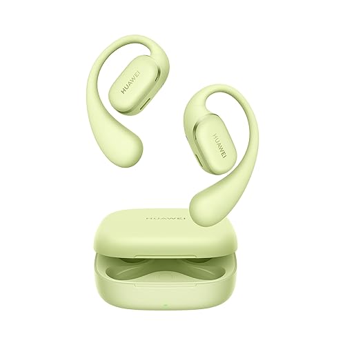 HUAWEI FreeArc Open Headphones, Incredible Sound, Secure and Comfortable Fit, IP57 Water Resistance, up to 28 Hours, Sports Headphones, iOS Android Windows (Green)