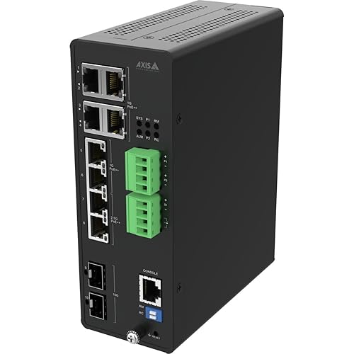 AXIS D8208-R Industrial POE++ S 8-Port Managed Industrial POE++