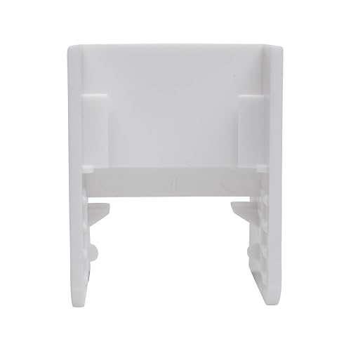 Tripp Lite Raceway Inside Corner Connector for Cable Wiring Duct 20 Pack White (N080-C25-IC-WH)