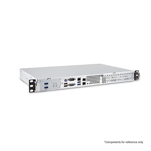IN-WIN IW-RF100S-S265 1U Short Depth Mini-ITX Rackmount Server Chassis, 265W
