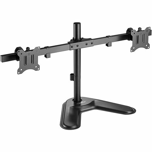 Rocstor Y10N003-B1 Ergoreach Ep2 Premium Pole Mount Dual-screen Monitor Stand Supports Up To Two 3