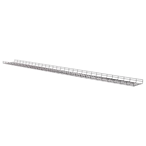 Tripp Lite Wire Mesh Cable Tray Management Organization, Ideal for Industrial & Data Centers, 10 Pack, 12 inches x 2 inches x 10 Feet / 300 x 50 x 3000 millimeters, 5-Year Warranty (SRWB12210STR10)