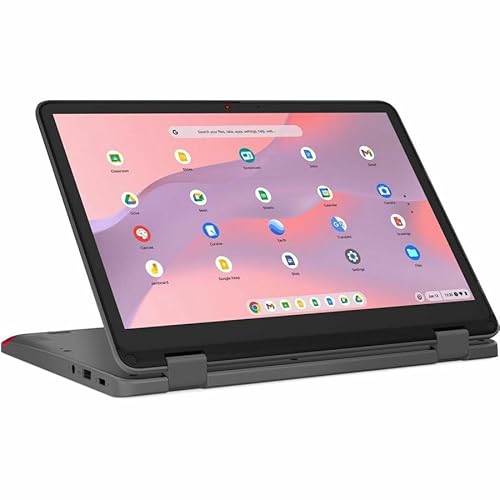 Lenovo 500e Yoga Chromebook Gen 4 82W40030US 12.2 Touchscreen Convertible 2 in 1 Chromebook - WUXGA - 60 Hz - Intel N-Series N100-8 GB - 64 GB Flash Memory - English Keyboard - Graphite Gray - Inte