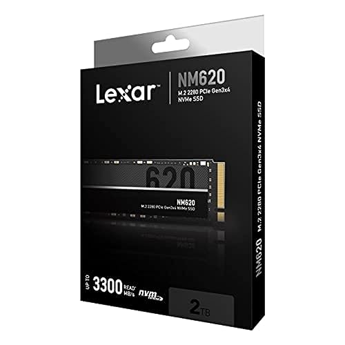 Lexar NM620 M.2 2000 GB PCI Express 4.0 3D TLC NAND NVMe