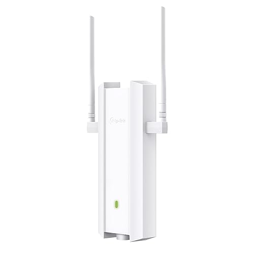 TP-Link EAP625-Outdoor HD | Omada AX1800 Wi-Fi 6 Wireless Gigabit Outdoor Access Point | High-Density | Mesh, Seamless Roaming & MU-MIMO| PoE Powered | IP67 | SDN Integrated | Cloud Access & App
