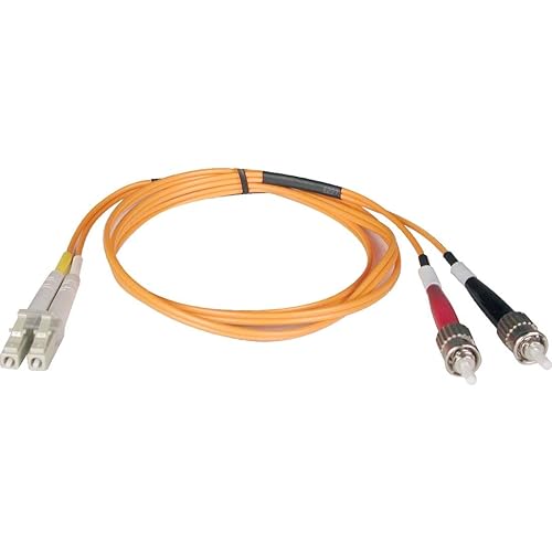 Tripp Lite Duplex Multimode 62.5/125 Fiber Patch Cable (LC/ST), 3M (10-ft.)(N318-03M)