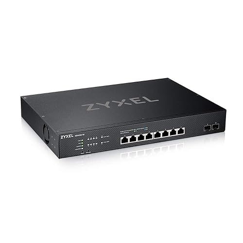 ZYXEL COMMUNICATIONS XS1930-10 8 Port Multi Gig Smart Switch 8-Port Multi-Gig | 2x SFP+