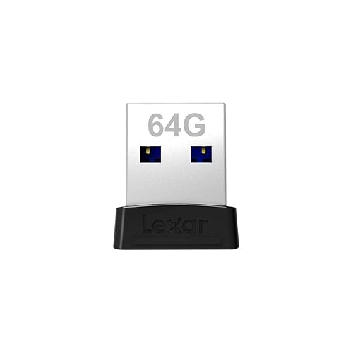 Lexar JumpDrive S47 64GB USB 3.1 Flash Drive (LJDS47-64GABBKNA) 1 Count (Pack of 1)