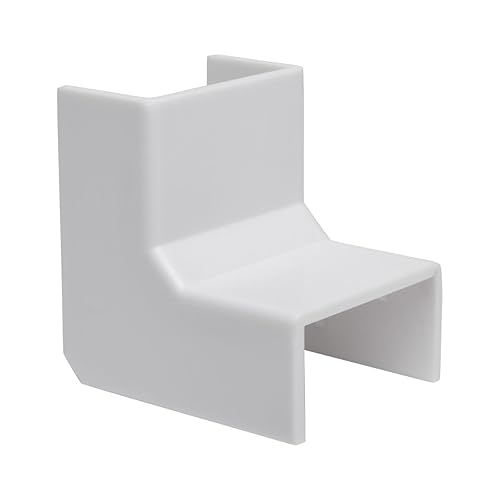 Tripp Lite Raceway Inside Corner Connector for Cable Wiring Duct 20 Pack White (N080-C25-IC-WH)