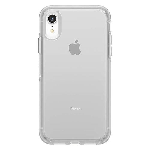OtterBox iPhone XR Symmetry Series Case - CLEAR, Ultra-Sleek, Wireless Charging Compatible, Raised Edges Protect Camera & Screen