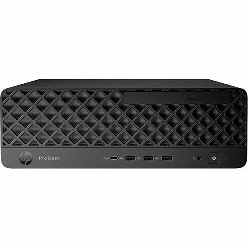 HP ProDesk 4 G1i Desktop Computer - Intel Core Ultra 7 15th Gen 265 - vPro Technology - 32 GB - 1 TB SSD - Small Form Factor - Jack Black - Intel Q870 Chip - Windows 11 Pro 64-bit - Intel DDR5 SDRAM
