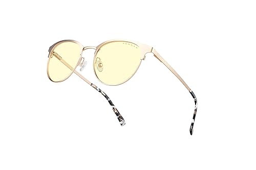 Gunnar Optiks Unisex's Apes Reading Glasses, Gold, 51 mm