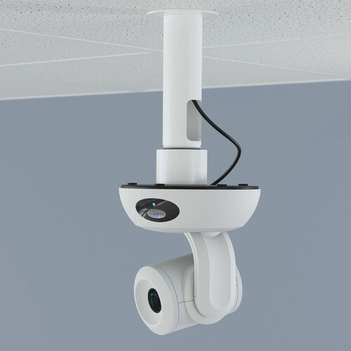 Vaddio 1.5" NPT Drop Pipe Camera Adapter (White)