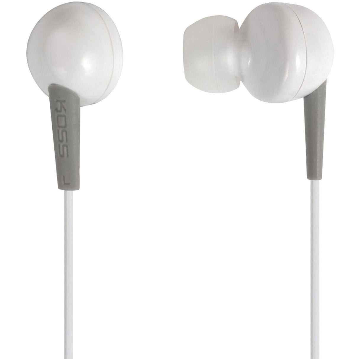 Koss Earbud KEB6 In Ear Enhanced Driver & Mic White