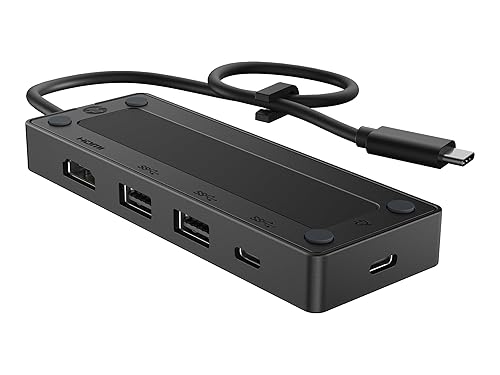 HP Travel Hub G3 - Port Replicator - USB-C - HDMI - for EliteBook 640 G9 Notebook, 840 G10 Notebook, ProBook 460 G11, 460 G11 Notebook