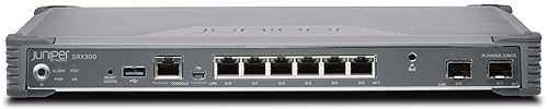 Juniper Networks SRX300 8GbE 4G RAM 8G Flash Router with Junos OS Base Firewall, NAT, IPSec, Routing, MPLS, Switching