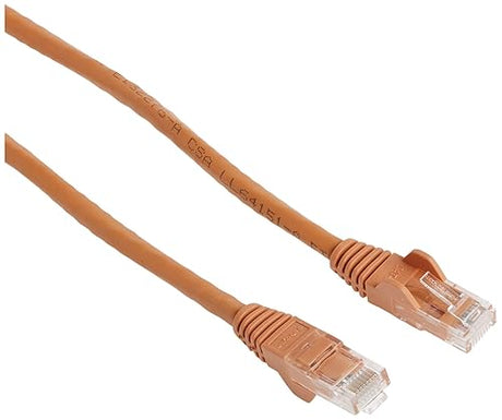 StarTech.com 150ft CAT6 Ethernet Cable - Orange CAT 6 Gigabit Ethernet Wire -650MHz 100W PoE++ RJ45 UTP Category 6 Network/Patch Cord Snagless Fluke Tested/Wiring is UL Certified/TIA (N6PATCH150OR) Orange 150 ft / 45m