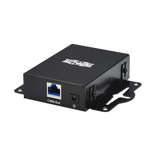 Tripp Lite in-Line Ethernet Network Surge Protector, Cat5 Cat5e Cat6 & Cat8, Up to 10 Gigabits per Second, 110 Punch Down, TAA Compliant, 2-Year Warranty (B110-SP-10G)