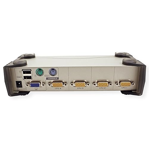 4port Usb-Ps/2 Kvm Switch W/Edid & Win7 Sup