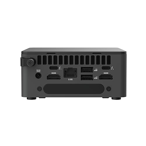 ASUS NUC 13 Pro Tall Barebone Kit with Intel 13th Gen Core i7-13620H, Up to 64GB DDR4 RAM, Triple Storage Design, Thunderbolt™ 4, Wi-Fi 6E & Bluetooth 5.3, with VESA Mount Included NUC 13 Pro|Core i7-13620H Barebones|Tall