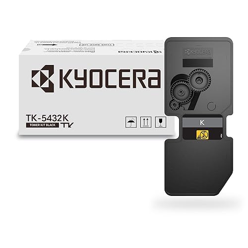 Kyocera TK-5432K Black Toner Cartridge, Works with Kyocera ECOSYS MA2100cwfx and PA2100cwx Model Laser Printers, Geniune Kyocera (1T0C0A0US1)