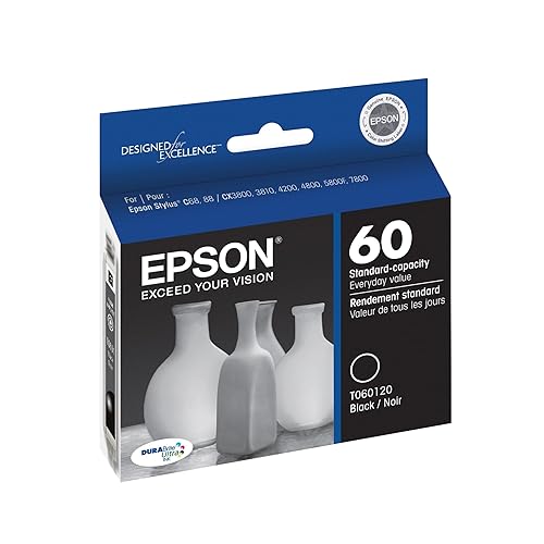 Epson T060120 DURABrite Ultra Black Standard Capacity Cartridge Ink
