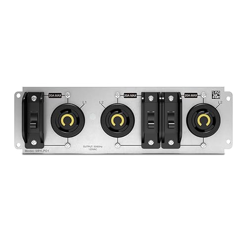 APC Backplate Kit with 3x NEMA L5-20R Outlets for Smart-UPS Modular Ultra