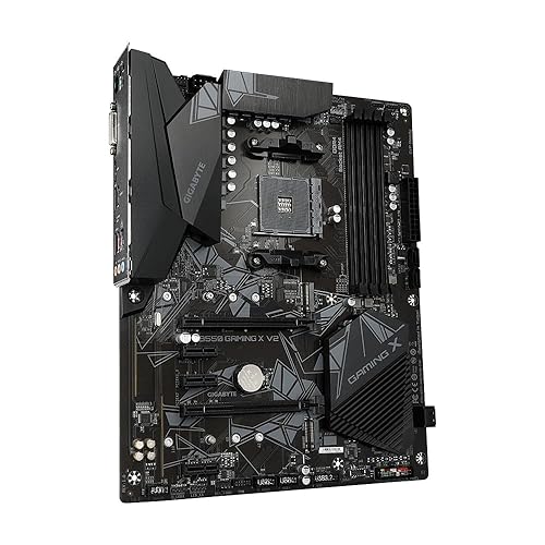 Gigabyte B550 Gaming X V2 (AMD Ryzen 5000/B550/ATX/M.2/HDMI/DVI/USB 3.1 Gen 2/DDR4/ATX/Gaming Motherboard)
