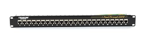 BLACK BOX CORPORATION JPM814A 24PORT CAT6 FEED-THROUGH