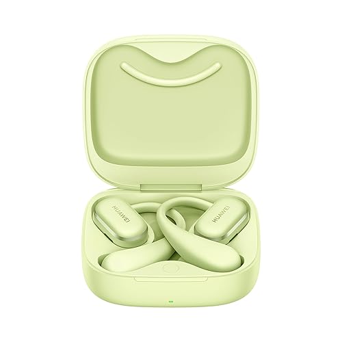 HUAWEI FreeArc Open Headphones, Incredible Sound, Secure and Comfortable Fit, IP57 Water Resistance, up to 28 Hours, Sports Headphones, iOS Android Windows (Green)