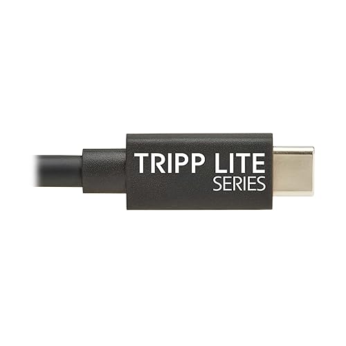 Eaton Tripp Lite 40Gbps Certified USB4 Cable 4 ft / 1.2m, 8K@60Hz Video, 240W PD 3.1 Charging, Backwards Compatible, Black, Works with All USB-C/Thunderbolt 3 Devices, 3-Year Warranty (U521-1P2M-BK) 40Gbps 4 Feet / 1.2 Meters