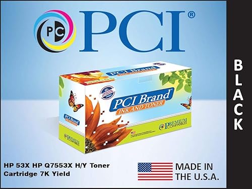 Premium Compatibles Inc. Q7553XRPC Black Toner Cartridge
