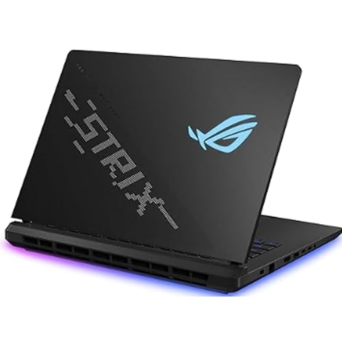 ASUS ROG Strix SCAR 16 (2025) Gaming Laptop, 16” ROG Nebula HDR 16:10 2.5K 240Hz/3ms, NVIDIA GeForce RTX 5090, Intel Core Ultra 9 275HX, 32GB DDR5, 2TB PCIe Gen 4 SSD, Wi-Fi 7, Win 11 Pro, G635LX-XS97