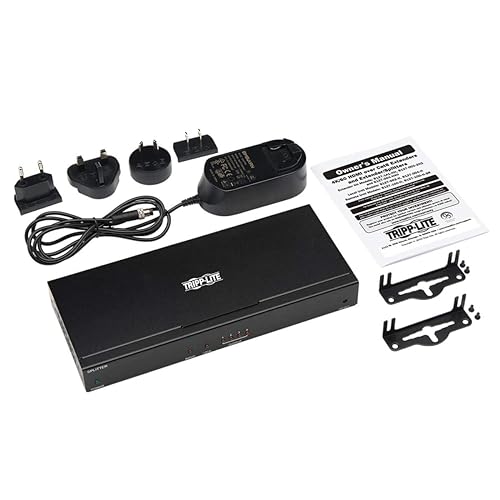 Tripp Lite HDMI Over Cat6 Extender Splitter 4-Port W/Poc 4K@60Hz 4: TAA (B127P-004-H)