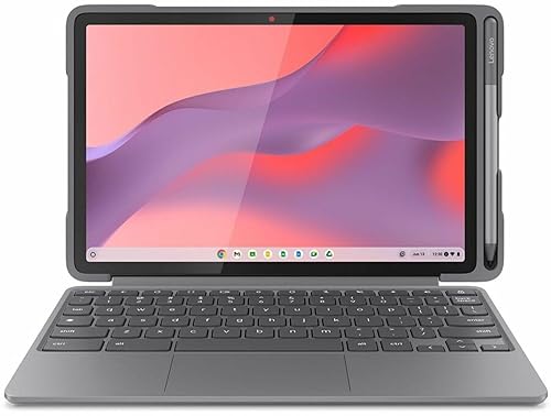 Lenovo Chromebook Duet EDU G2 83HJ0002UB Chromebook Tablet - 10.9 WUXGA - MediaTek Kompanio 838 Octa-core - 4 GB - 64 GB Storage - ChromeOS - Luna Gray - Cortex A78 Dual-core (2 Core) 2.60 GHz + Cort