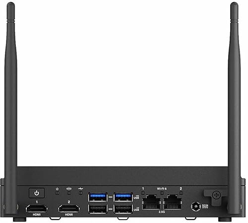 Asus NUC 13 Rugged Barebone System - N-series N50 - Intel Chip - 16 GB DDR5 SDRAM Maximum RAM Support - 1 Total Memory Slots - NVMe, Serial ATA Controller - IEEE 802.11ax - Network (RJ-45) - 2 M.2 Int