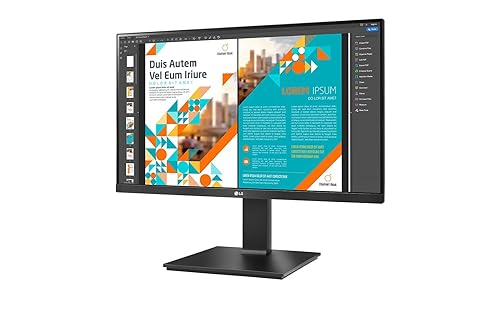 LG 24BP55Q-B 24 Monitor IPS HDMI DP Monitor, Black