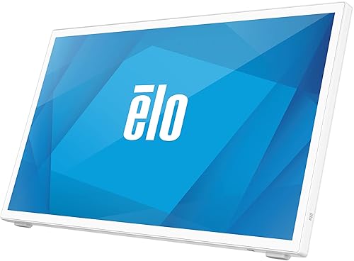 Elo 2270L - 22 Touchscreen Monitor with Anti-Glare Glass - 10 Touch, 1920 x 1080, White 22-inch White with Anti-Glare Glass