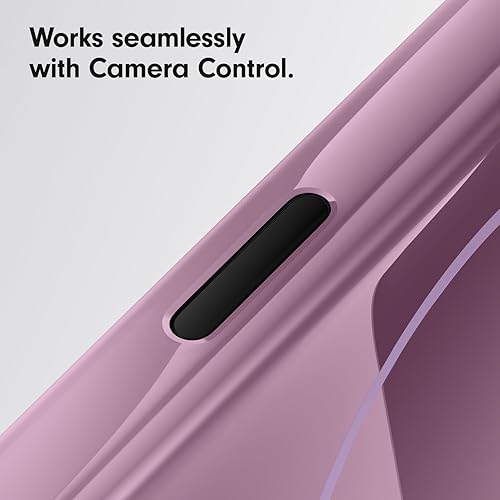 Beats iPhone 16 Pro Max Case with MagSafe and Camera Control, Scratch-Resistant Protective Cover, Slim Fit, Microfiber Lining - Sunset Purple