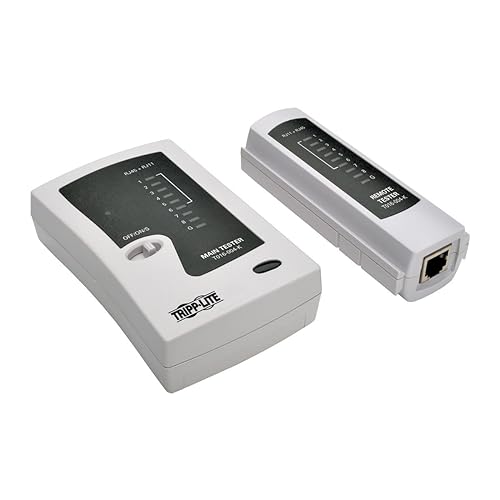 Tripp Lite T016-004-K 4-Piece Network Installer Tool Kit, Cable Tester, Crimper, LSA Punchdown Tool and Stripper RJ11 RJ12 RJ45