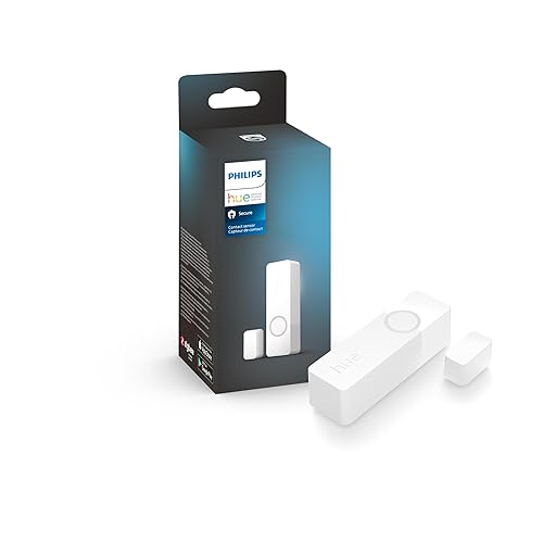 Philips Hue Secure Smart Contact Sensor, White - 1 Pack - Made for Indoor Doors and Windows - Requires Hue Bridge - Works with The Hue App