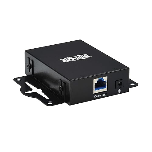 Tripp Lite in-Line Ethernet Network Surge Protector, Cat5 Cat5e Cat6 & Cat8, Up to 10 Gigabits per Second, 110 Punch Down, TAA Compliant, 2-Year Warranty (B110-SP-10G)