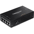TRENDnet 65W 4-Port Gigabit PoE+ Injector, TPE-147GI, 4 x Gigabit Ports(Data in), 4 x gigabit PoE Ports(Data + PoE Out), Multi-Port PoE+ Injector up to 100m(328 ft.), Add PoE+ Power to Non-PoE Switch