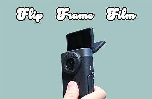 Canon PowerShot V10 Camera, Content Creator Compact Vlog Camera, Fixed 19mm Wide-Angle Lens, 4K Video, Face Detection, Built-in Microphone, Live Streaming, Vlogging, Built-in Stand, Silver