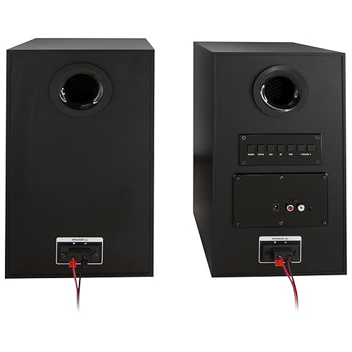 iLive Dual Bluetooth Bookshelf Speakers