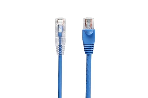 BLACK BOX NETWORK SERVICES - Slim-NET CAT6 Patch Cable Blue 2FT