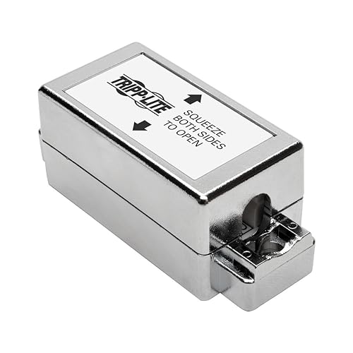 Tripp Lite Cable - Cat6 Cat5e 110 Style Punch Down Coupler Shielded Junction Box - 5.25in. X 4in. X 1.25in. - Silver