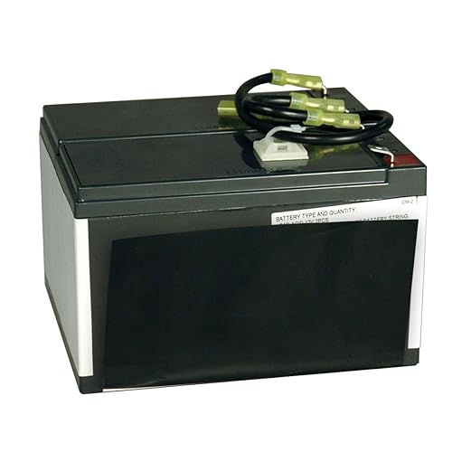 Tripp Lite Certified UPS 24VDC Replacement Battery for SMART750SLT, SMX750SLT, SMART1050SLT, SMX1050SLT (Versions with Pre-Assembled 2-Battery Cartridges Only) 18-Month Warranty (RBC24-SLT)
