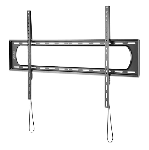Manhattan Ultra Slim Rigid TV Wall Mount with Extra Heavy Load Capacity for Large Screens 60 to 120 Fixed