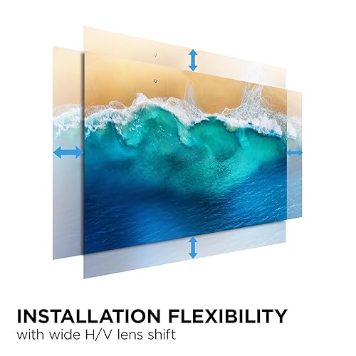 ViewSonic LS710HD 4200-Lumen Full HD Short-Throw Laser Projector